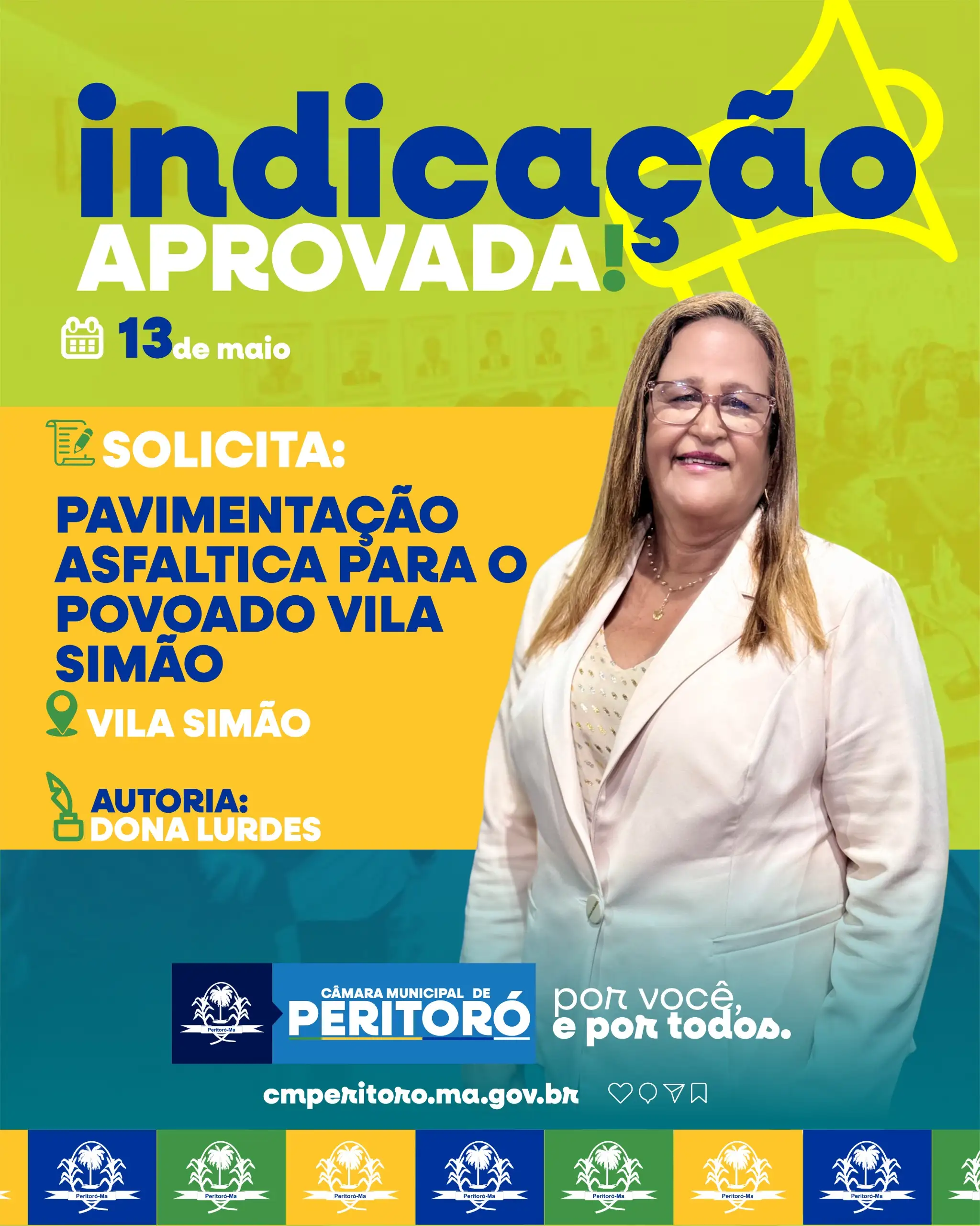 PAVIMENTAÇÃO ASFALTÍCA PARA O POVOADO VILA SIMÃO