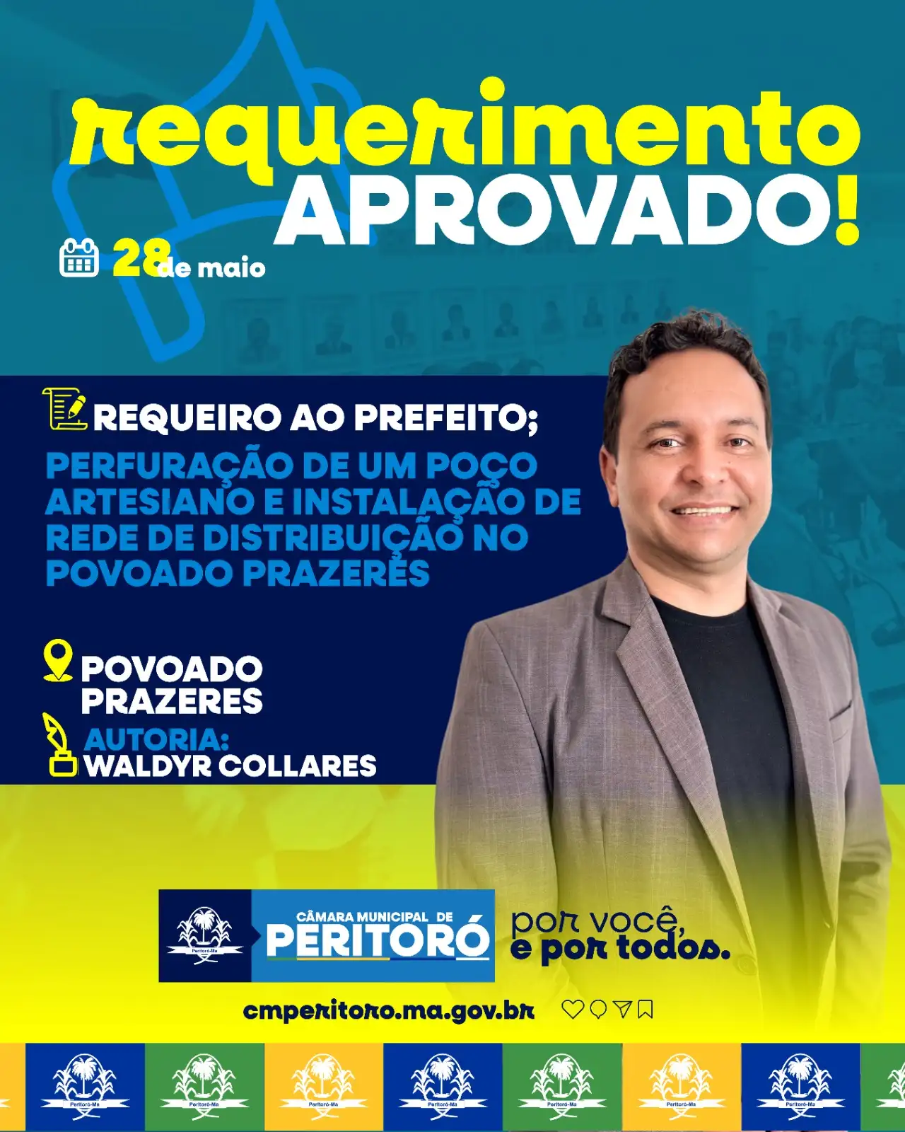 PERFURAÇÃO DE POÇO ARTESIANO NO POVOADO PRAZERES