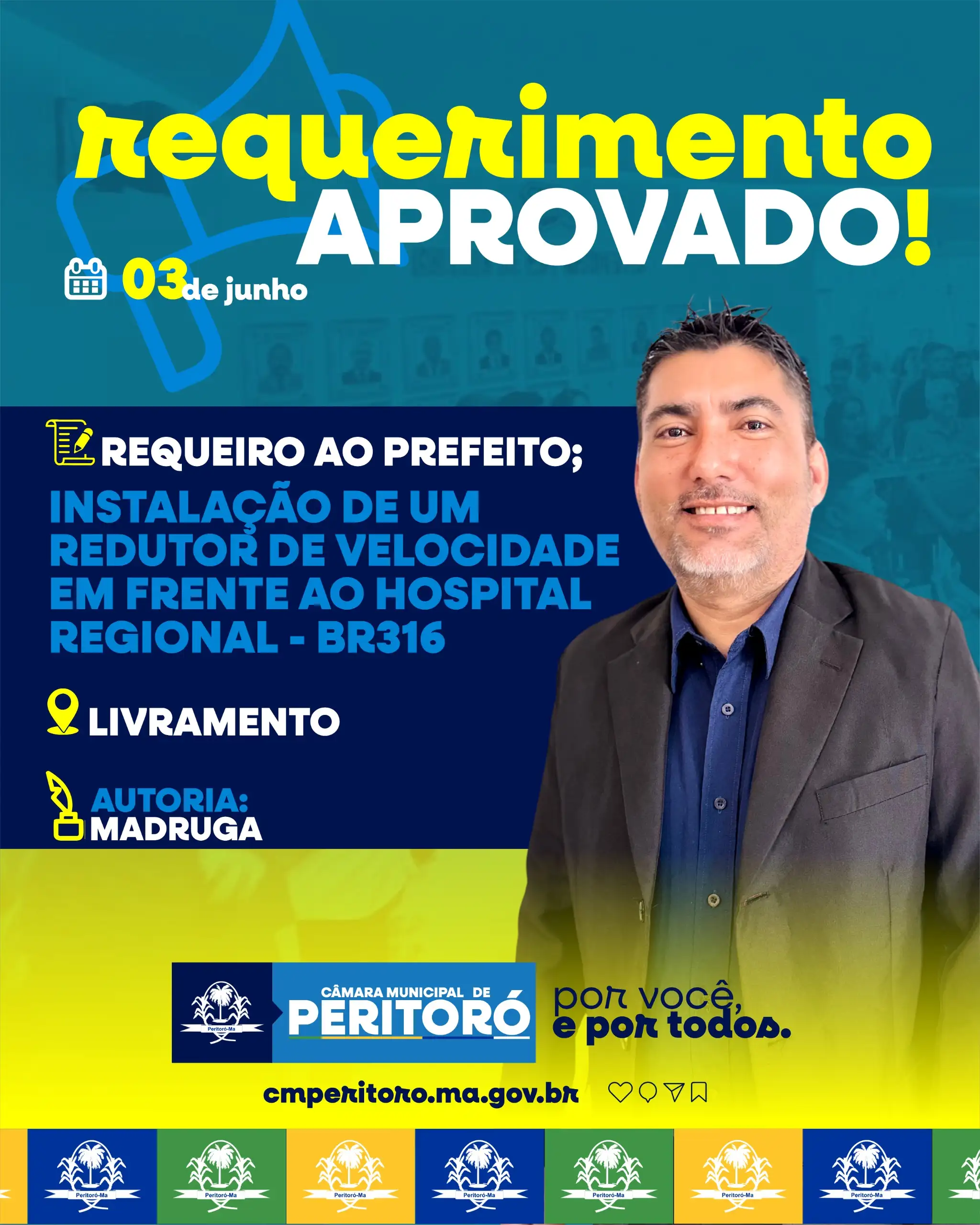 INSTALAÇÃO DE REDUTOR DE VELOCIDADE