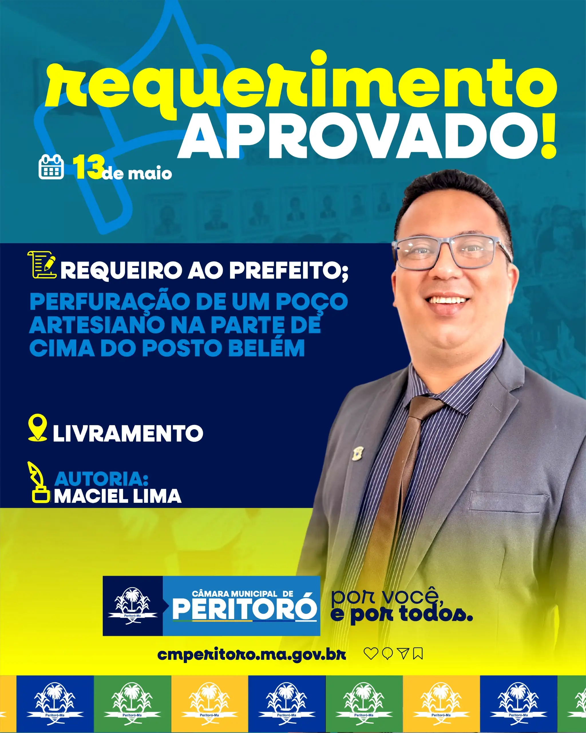 PERFURAÇÃO DE UM POÇO ARTESIANO NA PARTE DE CIMA DO POSTO BELÉM
