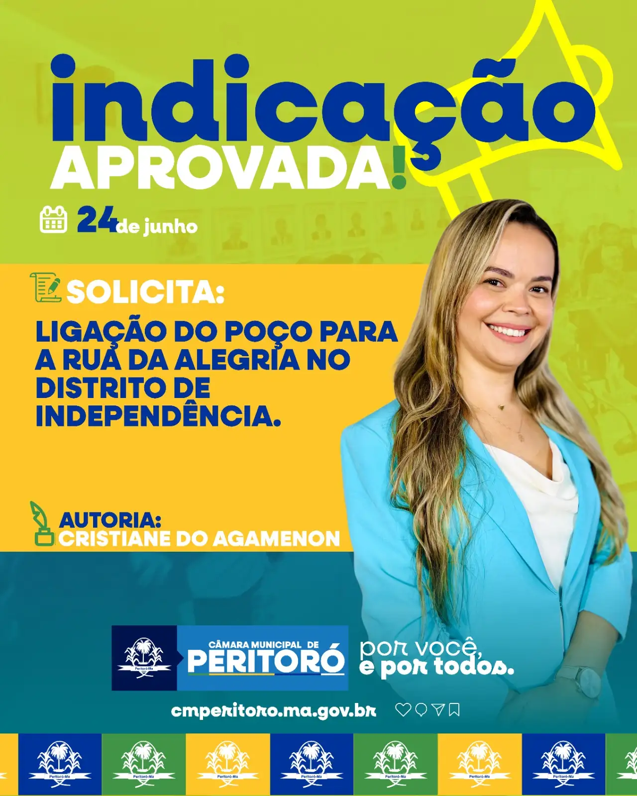 LIGAÇÃO DO POÇO PARA RUA DA ALEGRIA