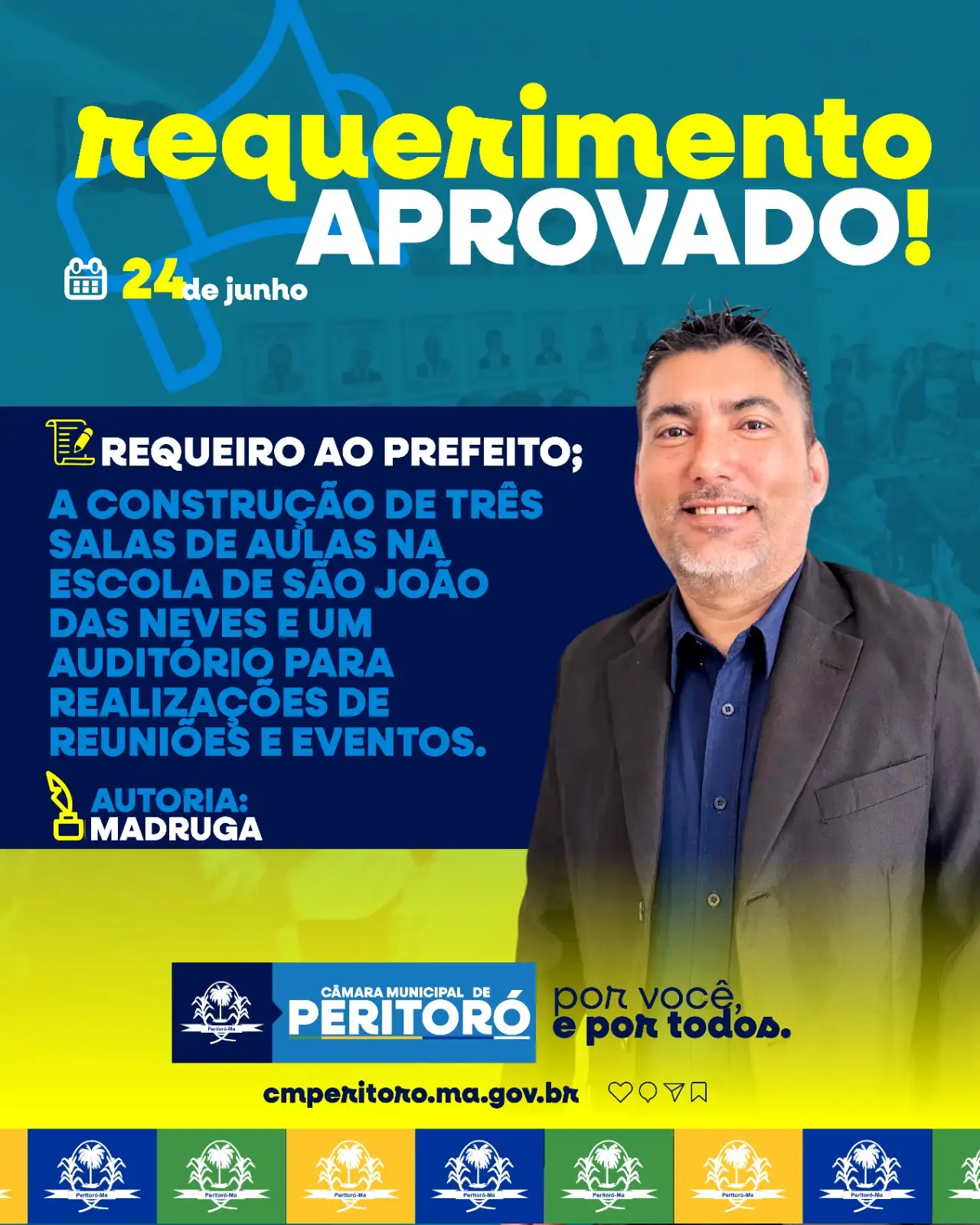 CONSTRUÇÃO DE 3 SALAS DE AULA E AUDITÓRIO NA ESCOLA DE SÃO JOÃO DAS NEVES